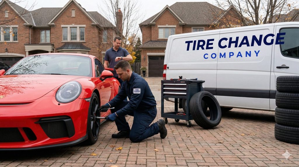 Mobile Tire Change